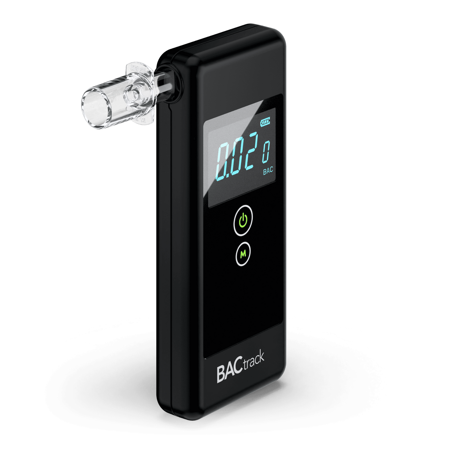 BACtrack Trace Breathalyzer angled
