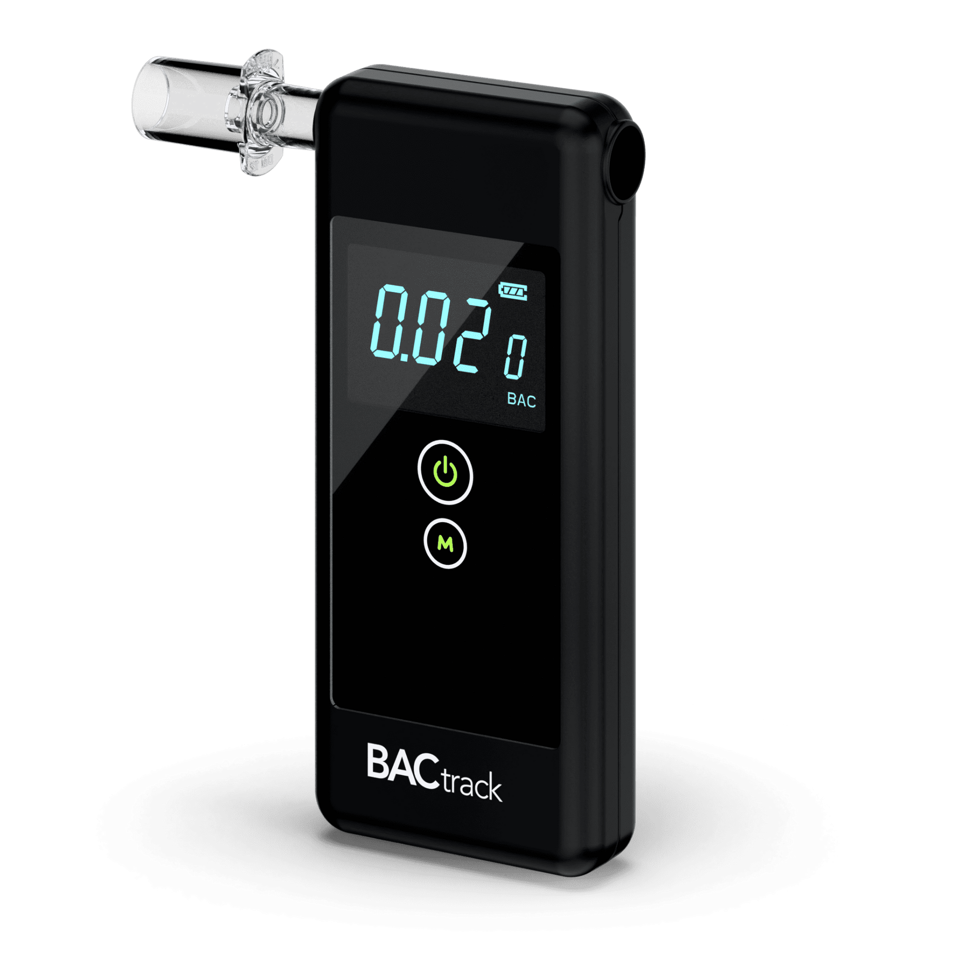 BACtrack Trace Breathalyzer angled