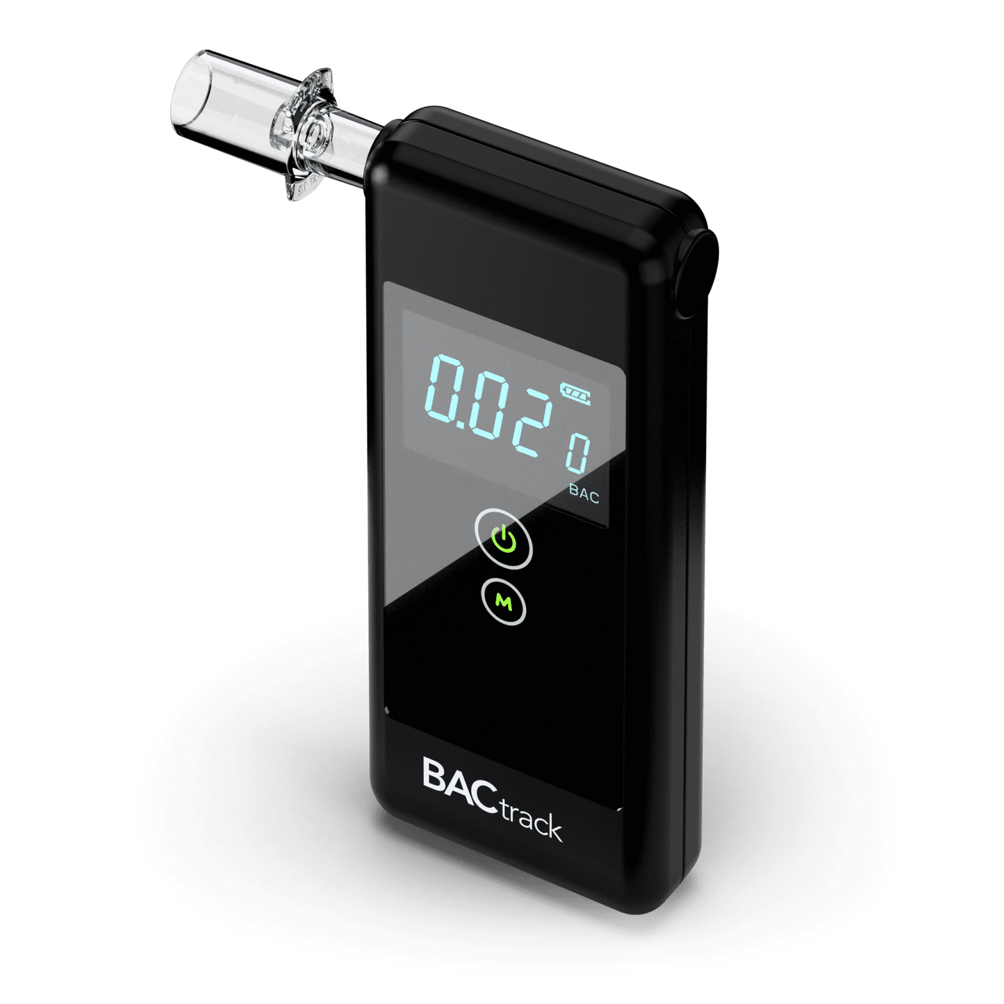 BACtrack Trace Breathalyzer angled