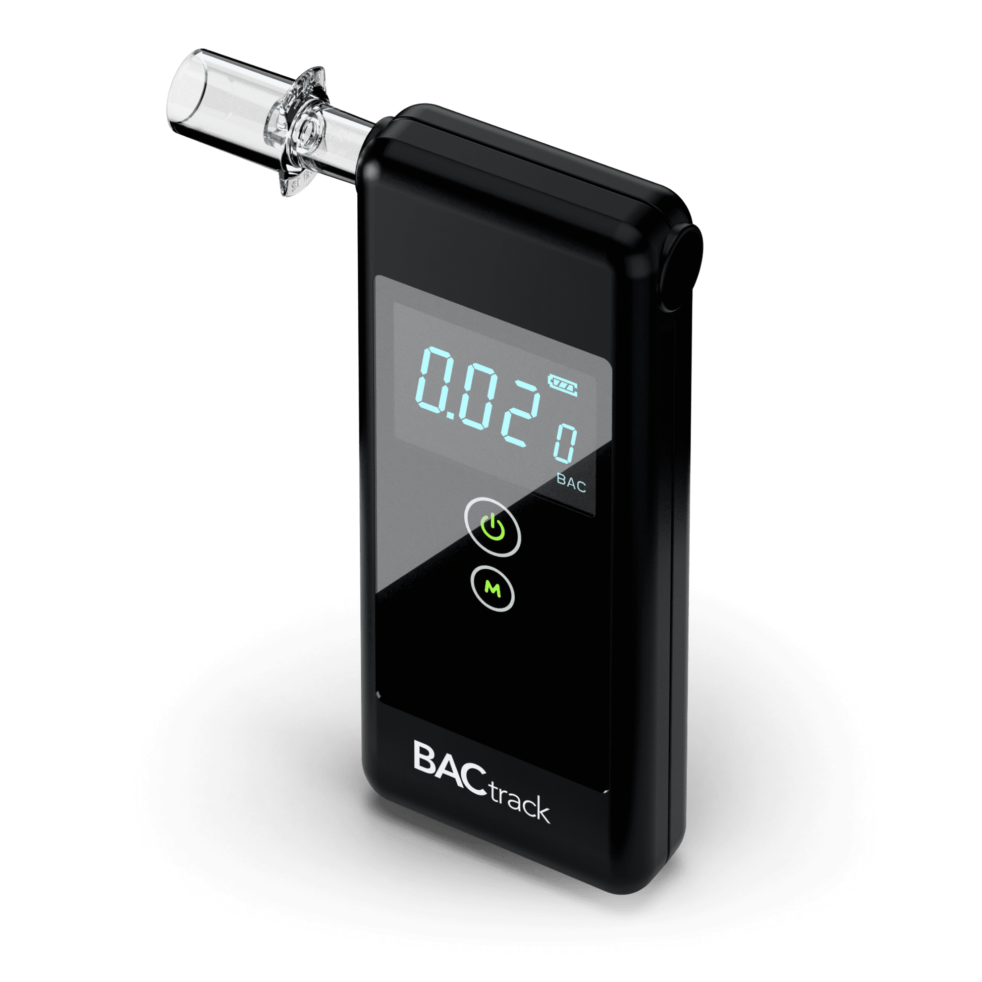 BACtrack Trace Breathalyzer angled