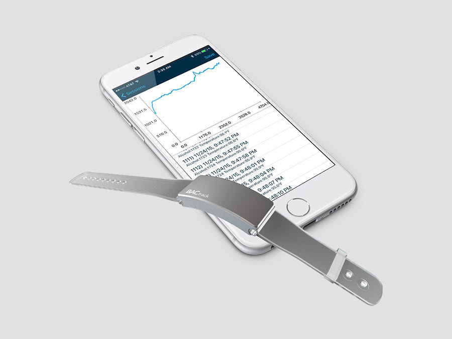 BACtrack Skyn app