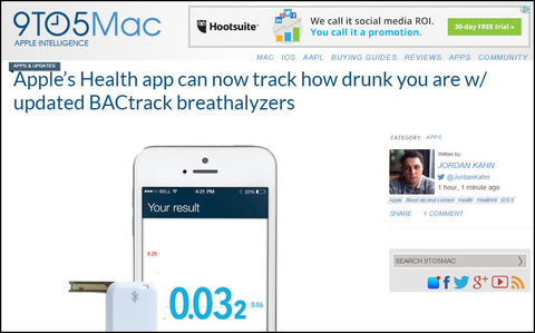 BACtrack App Update Covered in 9to5 Mac