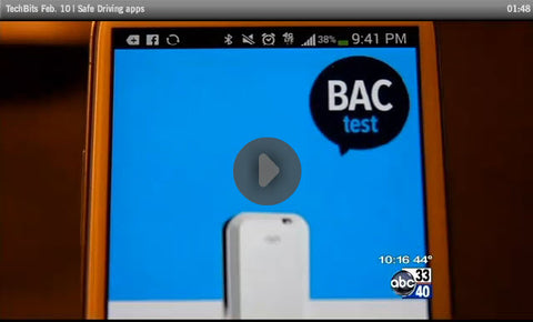 TechBits Features the BACtrack Vio Smartphone Breathalyzer