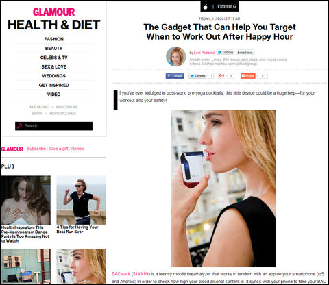 BACtrack in Glamour