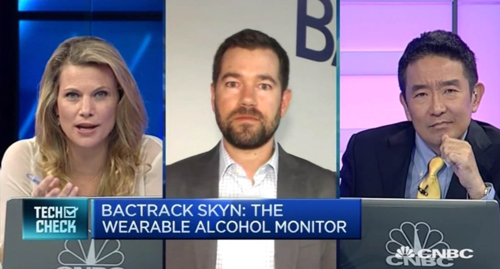 CNBC Interviews BACtrack CEO Keith Nothacker About BACtrack Skyn™
