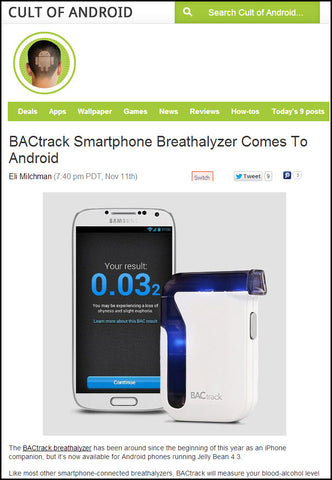 BACtrack in Cult of Android