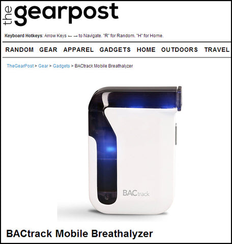 The Gearpost Features BACtrack Mobile