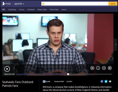 BACtrack Report Shows Seahawks Fans Outdrink Patriots Fans During Super Bowl