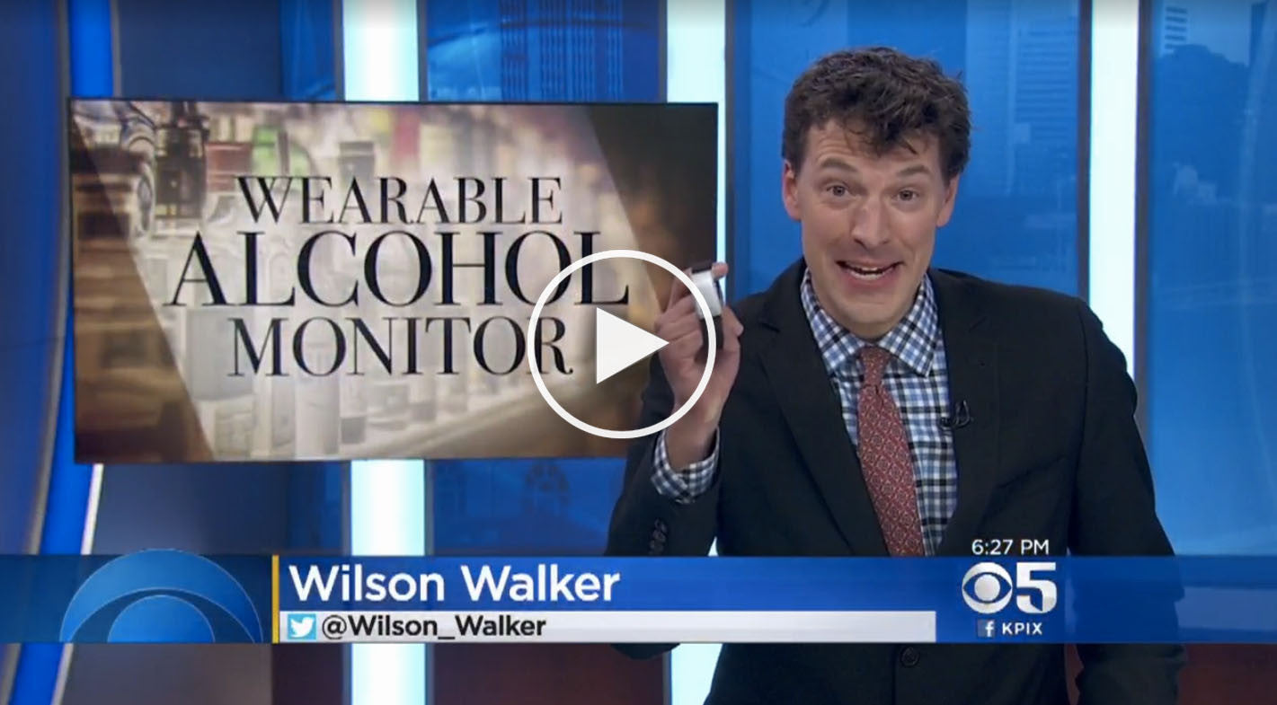 CBS SF Bay Area: "New Wearable Alcohol Monitor Aims To Replace Breathalyzer"