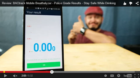 BACtrack Mobile: One Step Closer to a Healthier You