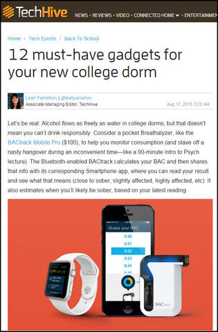 BACtrack Mobile Chosen as a Must-Have College Gadget