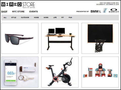 BACtrack Vio Chosen by Editors to Appear in WIRED Store