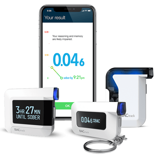 BACtrack Smartphone Breathalyzers for iPhone & Android