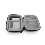 BACtrack Carrying Case open with device