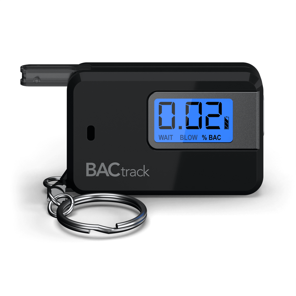 BACtrack Go Keychain Breathalyzer (White) | Ultra-Portable Pocket Keyring  Alcohol Tester for Personal Use