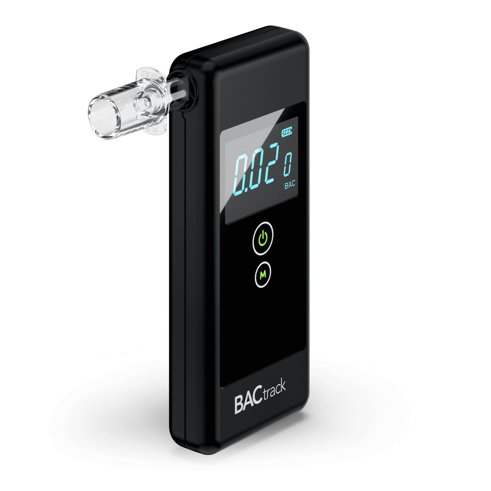 BACtrack Trace Breathalyzer angled