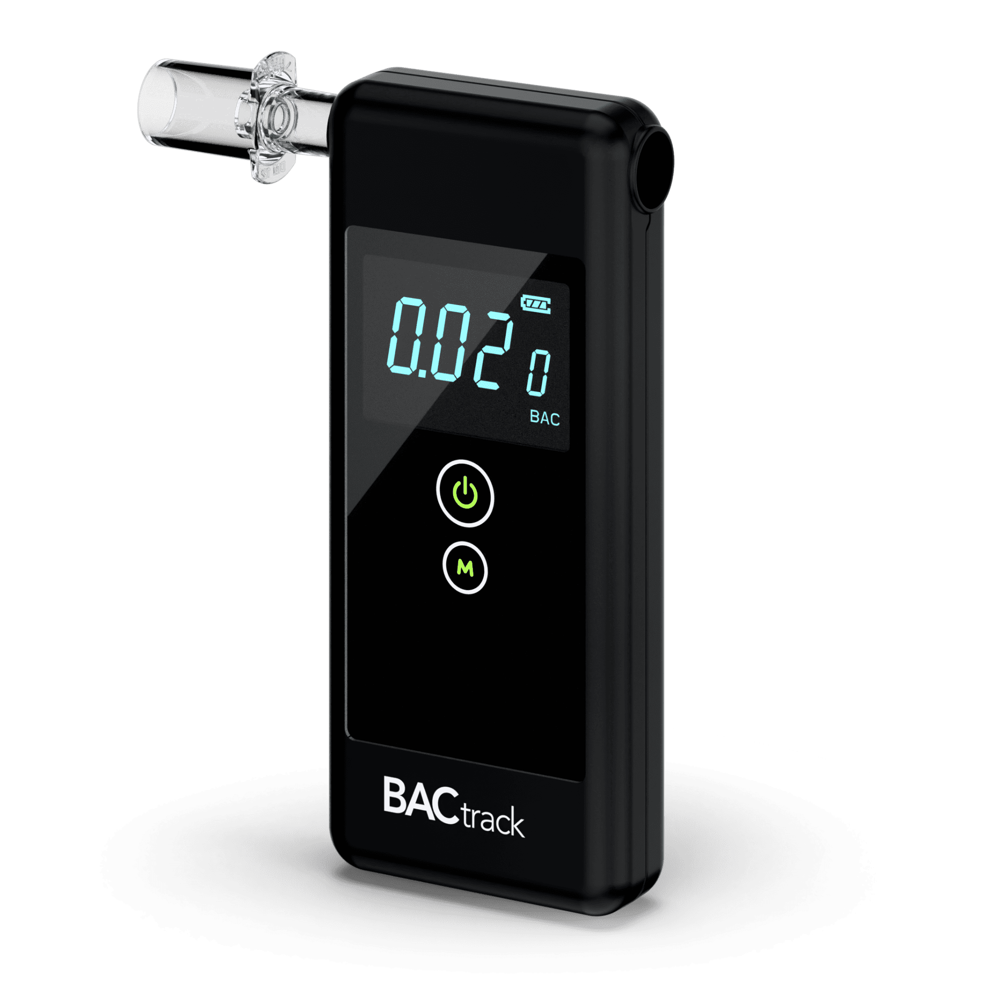 BACtrack Trace Breathalyzer angled