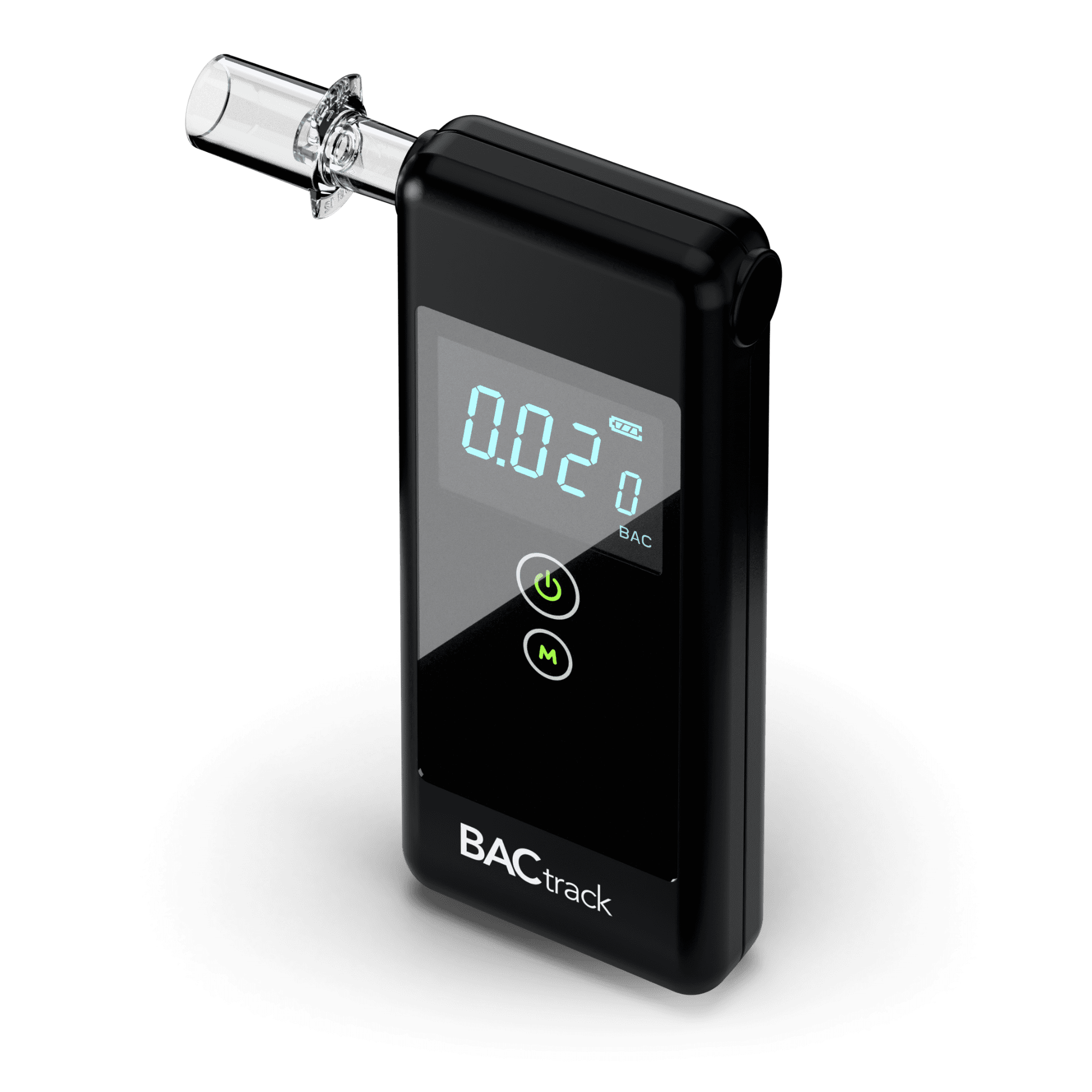 BACtrack Trace Breathalyzer angled