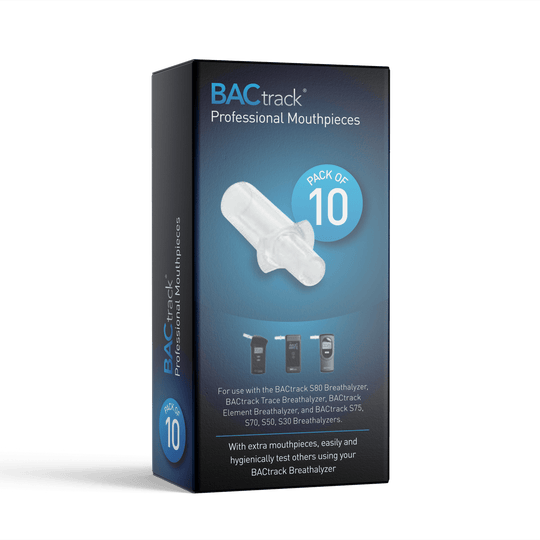 BACtrack Professional Mouthpieces - 10 Pack