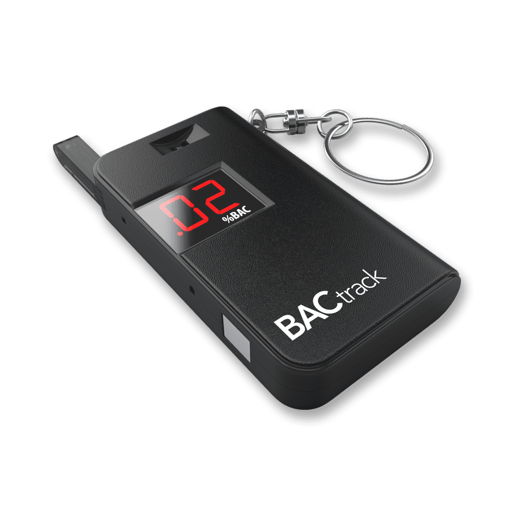 BACtrack Go Keychain Breathalyzer (White) | Ultra-Portable Pocket Keyring  Alcohol Tester for Personal Use
